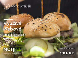 Notifikace Foodatelier